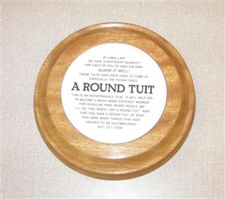 Fred's commended round tuit
